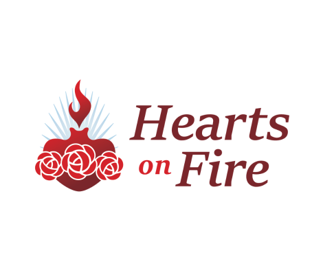 Hearts on Fire logo with Immaculate Heart