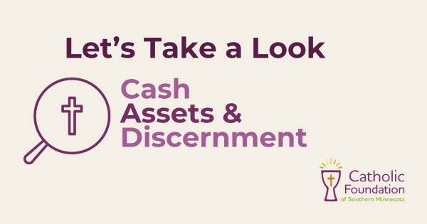 Let's take a look at cash, assets & discernment