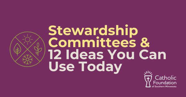 Stewardship committees and ideas