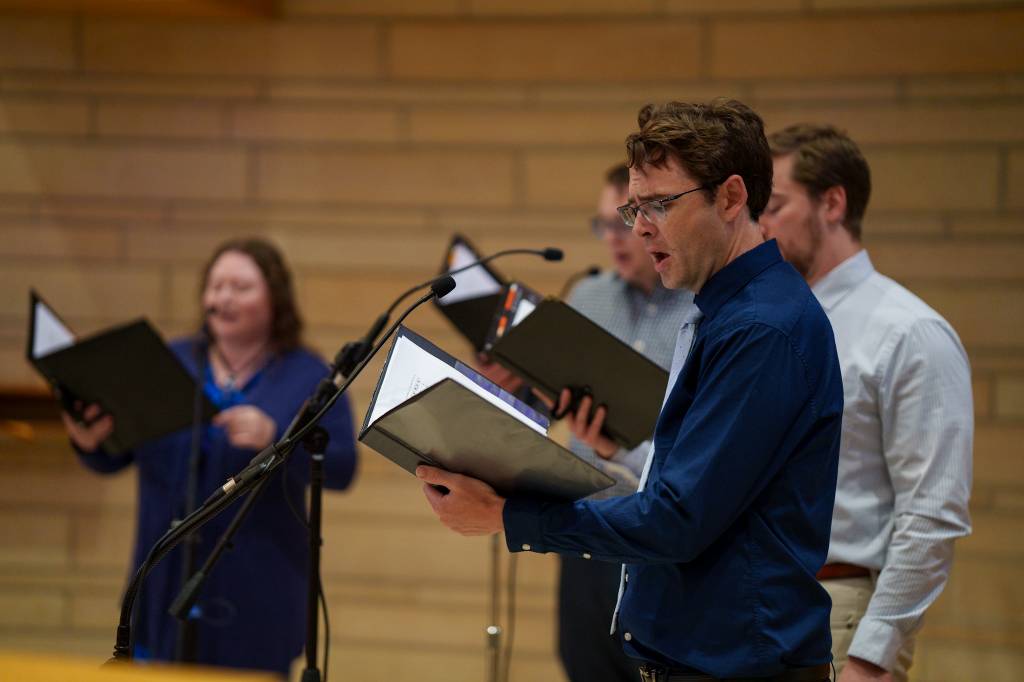Sebastian Modarelli attends CMAA conference with Seeds of Faith grant to learn Gregorian Chant.