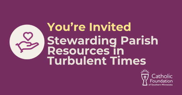 You're Invited to Panels on Stewarding Resources in Turbulent Times