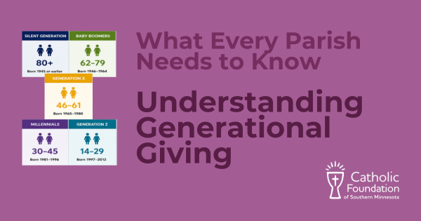 Understanding Generational Giving, What every parish needs to know